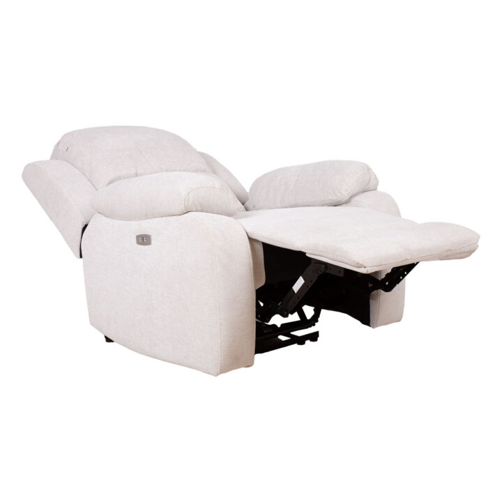 Tugitool FELICIA elektriline recliner 92x93xH100cm, loodusvalge Elutoamööbel