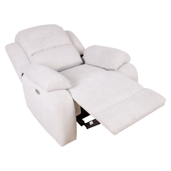 Tugitool FELICIA elektriline recliner 92x93xH100cm, loodusvalge Elutoamööbel
