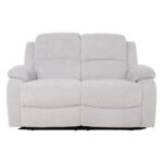 Diivan FELICIA 2-kohaline elektriline recliner 150x96xH100cm, loodusvalge Diivanid