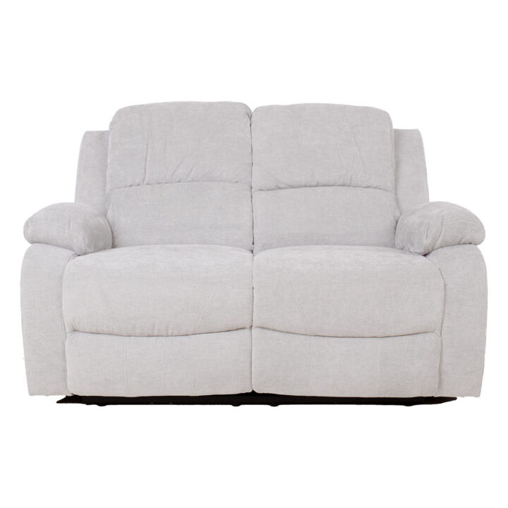 Diivan FELICIA 2-kohaline elektriline recliner 150x96xH100cm, loodusvalge Diivanid