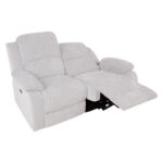 Diivan FELICIA 2-kohaline elektriline recliner 150x96xH100cm, loodusvalge Diivanid