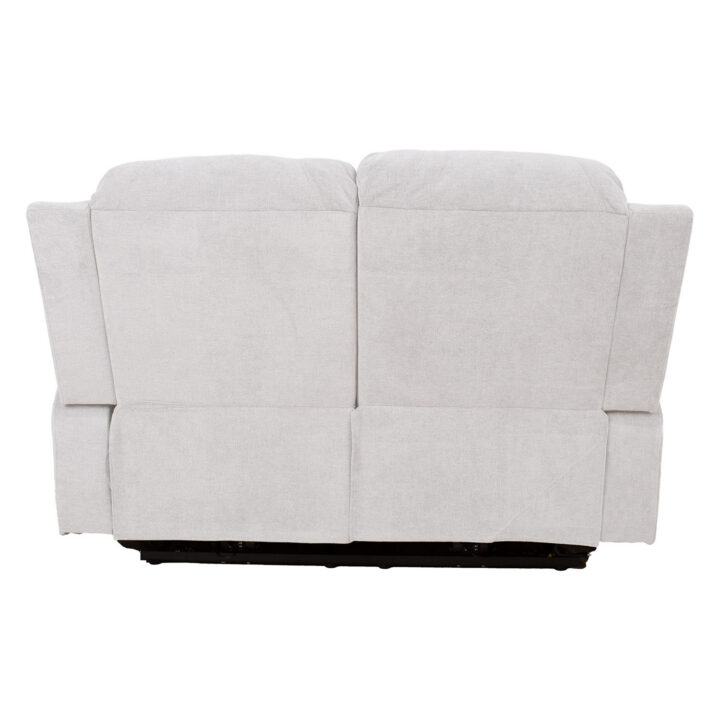 Diivan FELICIA 2-kohaline elektriline recliner 150x96xH100cm, loodusvalge Diivanid