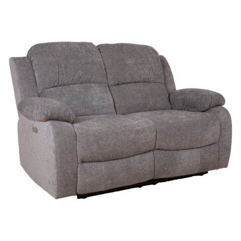 Diivan FELICIA 2-kohaline elektriline recliner 150x96xH100cm, hall Diivanid