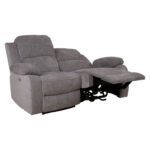 Diivan FELICIA 2-kohaline elektriline recliner 150x96xH100cm, hall Diivanid