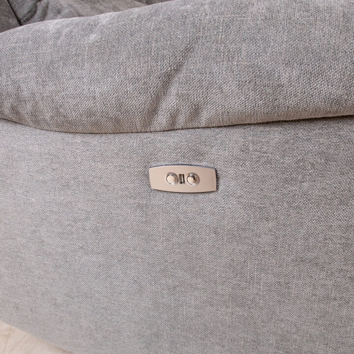 Diivan FELICIA 2-kohaline elektriline recliner 150x96xH100cm, hall Diivanid