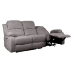 Diivan FELICIA 3-kohaline elektriline recliner 208x96xH100cm, hall Diivanid