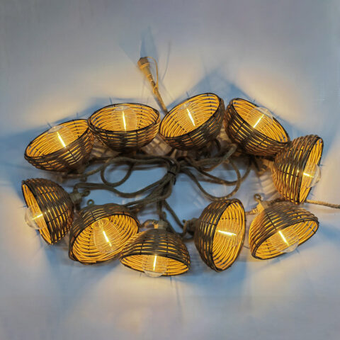 Valguskett CHARM 10-LED pirni / 4,5m, soe valge valgus Valgustid PROTO