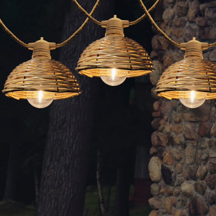 Valguskett CHARM 10-LED pirni / 4,5m, soe valge valgus Valgustid PROTO