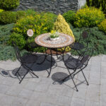Tool MOSAIC 40x51xH90cm, must metall Aiatoolid ja aiapingid Aiatoolid ja aiapingid