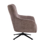 Tugitool HELGA 89x90xH99cm, helepruun Elutoamööbel Tugitoolid ja kiiktoolid
