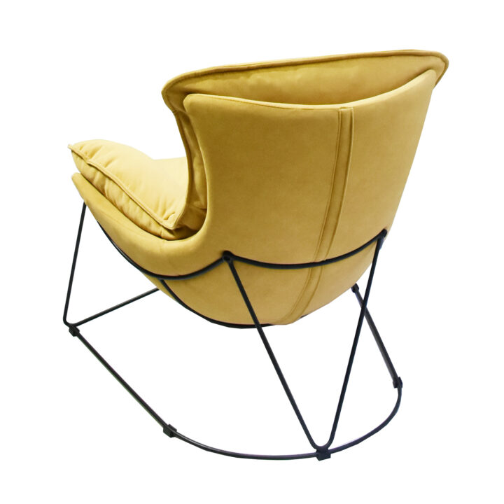 Tugitool DIVA 88x96xH84cm, ookerkollane Elutoamööbel H01-500 Tugitoolid ja kiiktoolid