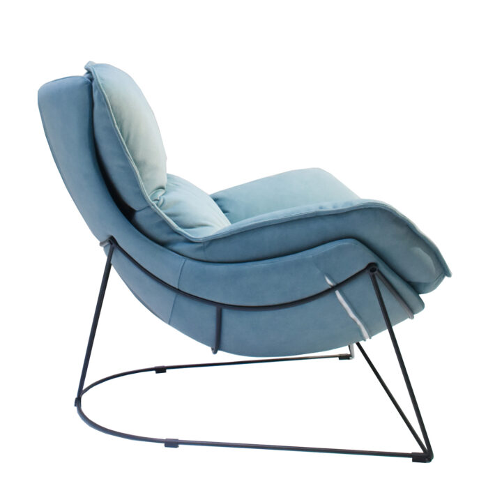 Tugitool DIVA 88x96xH84cm, hele petrool Elutoamööbel H01-500 Tugitoolid ja kiiktoolid