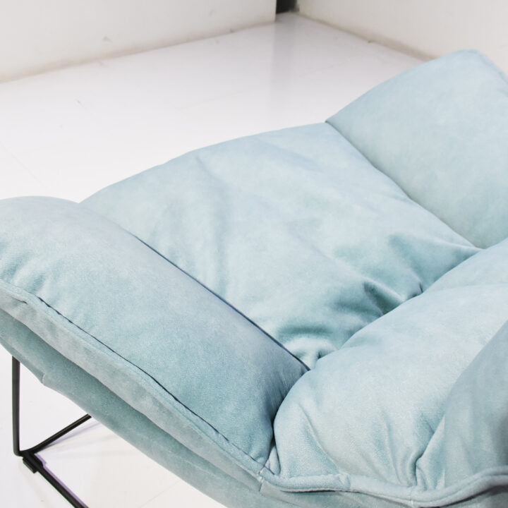 Tugitool DIVA 88x96xH84cm, hele petrool Elutoamööbel H01-500 Tugitoolid ja kiiktoolid