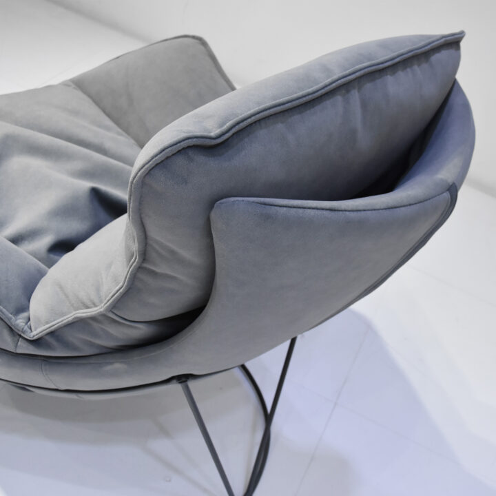 Tugitool DIVA 88x96xH84cm, hall Elutoamööbel H01-500 Tugitoolid ja kiiktoolid