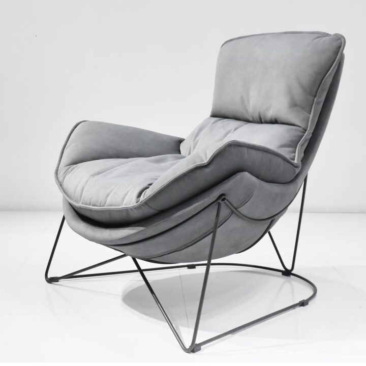 Tugitool DIVA 88x96xH84cm, hall Elutoamööbel H01-500 Tugitoolid ja kiiktoolid