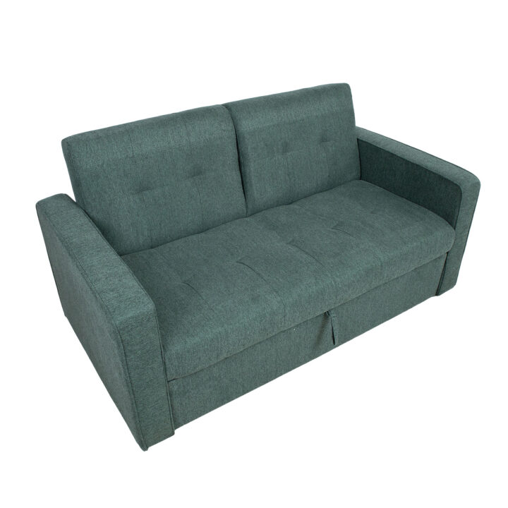 Diivanvoodi JORGE 2-kohaline 162x89xH85cm, roheline Diivanid Diivanid