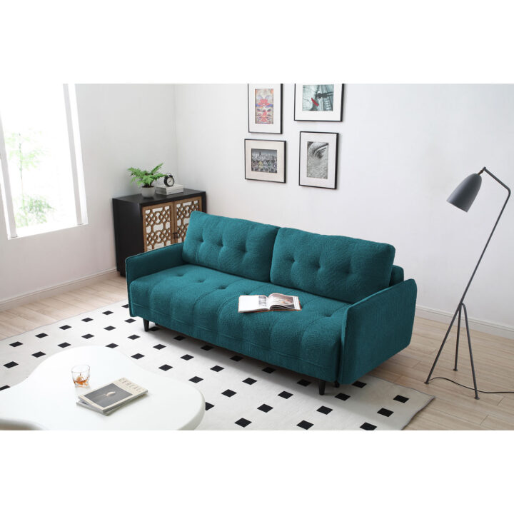 Diivanvoodi SARITA 3-kohaline 212x94xH85cm, roheline Diivanid Diivanid