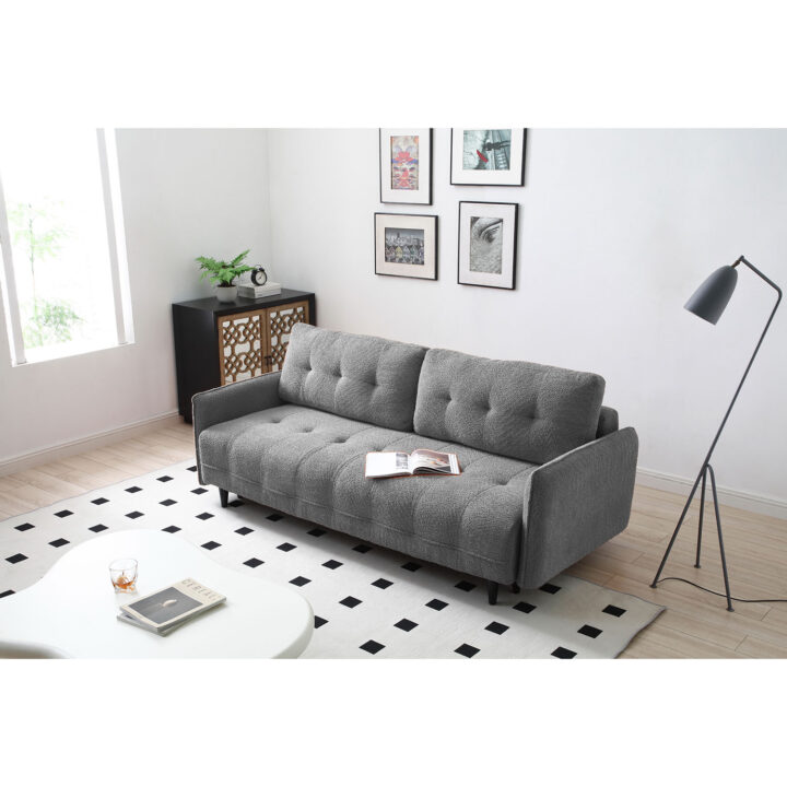 Diivanvoodi SARITA 3-kohaline 212x94xH85cm, hall Diivanid Diivanid