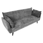 Diivanvoodi NOELLA 3-kohaline 212x82xH88cm, helehall Diivanid