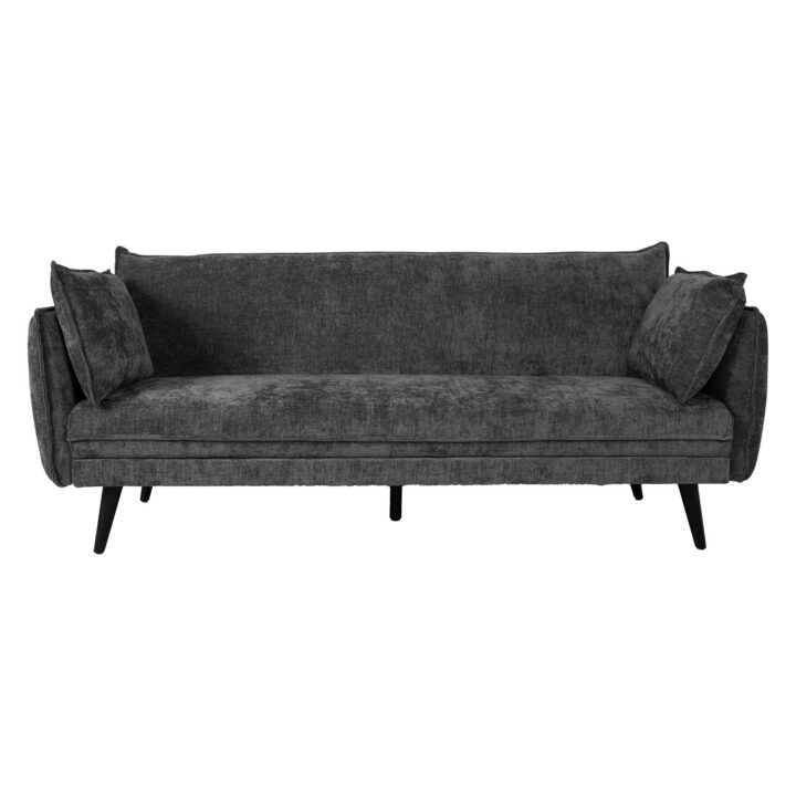 Diivanvoodi NOELLA 3-kohaline 212x82xH88cm, tumehall Diivanid