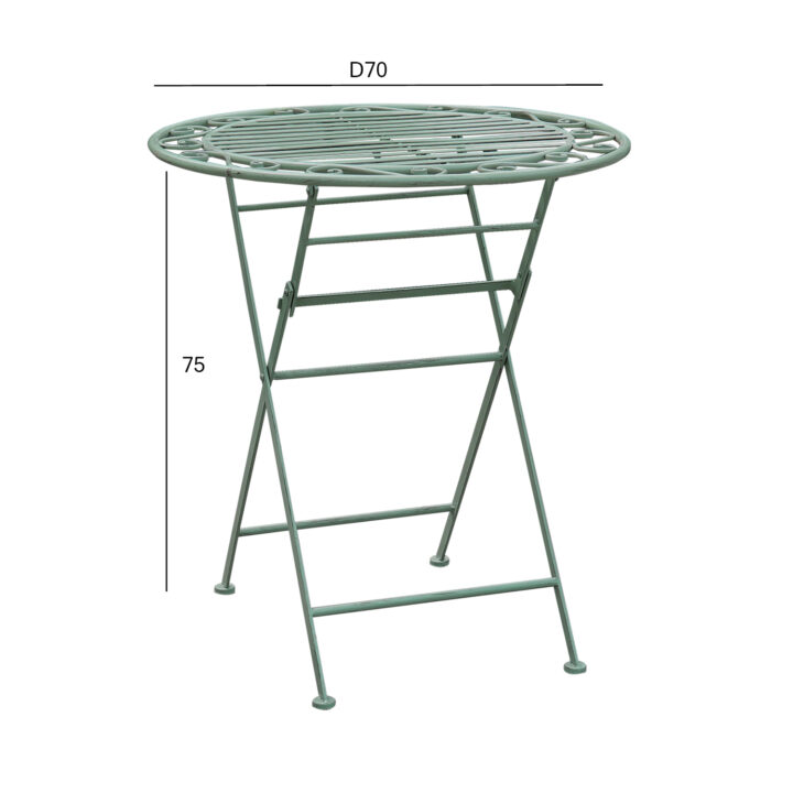 Laud MINT D70xH75cm, antiikroheline Aialauad Aialauad