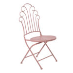 Tool ROSY 46x55xH95cm, roosa, sepistatud metall Aiatoolid ja aiapingid Aiatoolid ja aiapingid