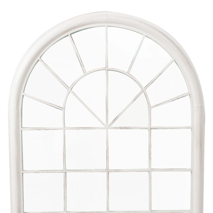 Peegel SECRET GARDEN 75x4xH131cm, antiikvalge metallraam Aiapeeglid Aiapeeglid