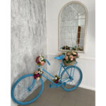 Peegel SECRET GARDEN 75x4xH131cm, antiikvalge metallraam Aiapeeglid Aiapeeglid