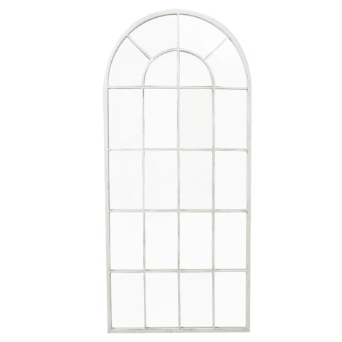 Peegel SECRET GARDEN 65x4xH140cm, antiikvalge metallraam Aiapeeglid Aiapeeglid