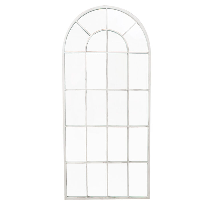 Peegel SECRET GARDEN 65x4xH140cm, antiikvalge metallraam Aiapeeglid Aiapeeglid