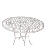 Laud JASMINE D70xH75cm, antiikvalge metall Aialauad Aialauad