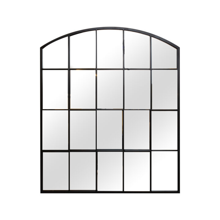 Peegel SIMONE 76x91cm, must Peeglid Peeglid