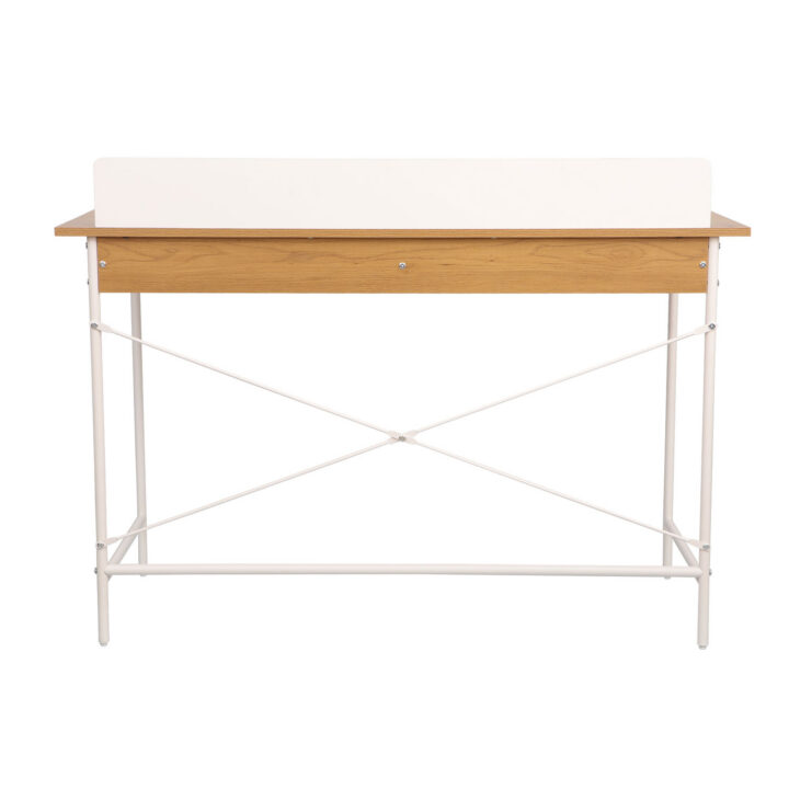 Kirjutuslaud FERDIE 120x48xH88cm, saar/valge Kontorimööbel