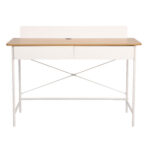 Kirjutuslaud FERDIE 120x48xH88cm, saar/valge Kontorimööbel