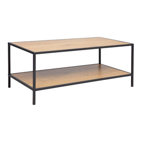 Diivanilaud HEDVIG 100x50xH40cm, saar/must Diivanilauad ja abilauad Diivanilauad ja abilauad