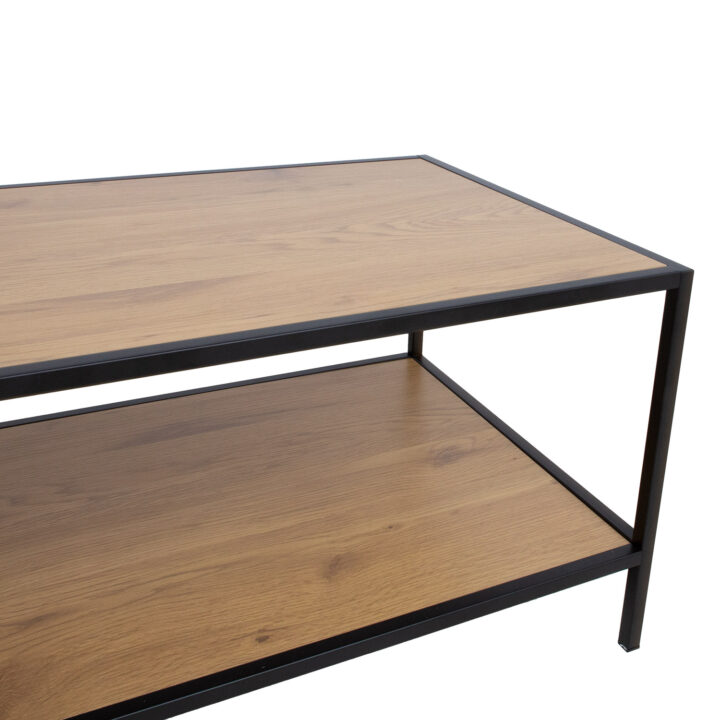 Diivanilaud HEDVIG 100x50xH40cm, saar/must Diivanilauad ja abilauad Diivanilauad ja abilauad