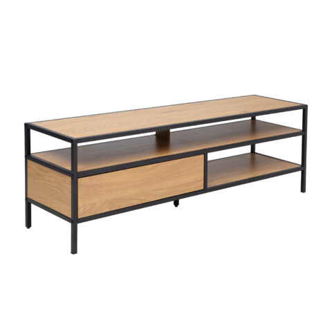 TV laud HEDVIG 120x33xH40cm, saar/must Elutoamööbel H01-800 TV-alused