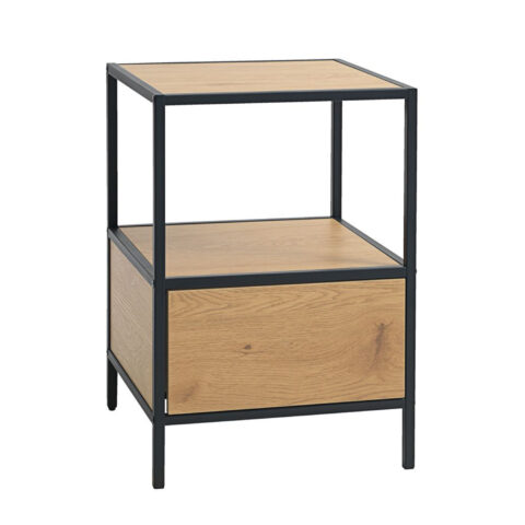 Abilaud/öökapp HEDVIG 40x40xH59cm, saar/must Elutoamööbel H03-700 Öökapid