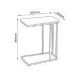 Abilaud HEDVIG 50x32xH60cm, saar/must Diivanilauad ja abilauad Diivanilauad ja abilauad