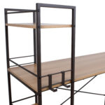 Kirjutuslaud STUDY 120x51xH120cm, tamm/pruun Elutoamööbel Kirjutuslauad