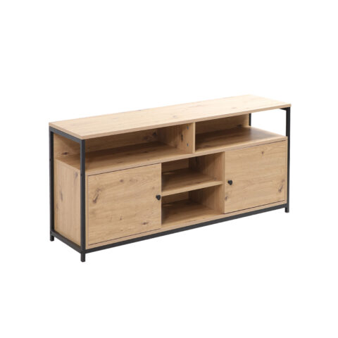 TV laud STUDY 120x40xH54cm, tamm/must Elutoamööbel H01-800 TV-alused