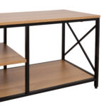 TV laud STUDY 140x40xH46,5cm, tamm/must Elutoamööbel H01-800 TV-alused