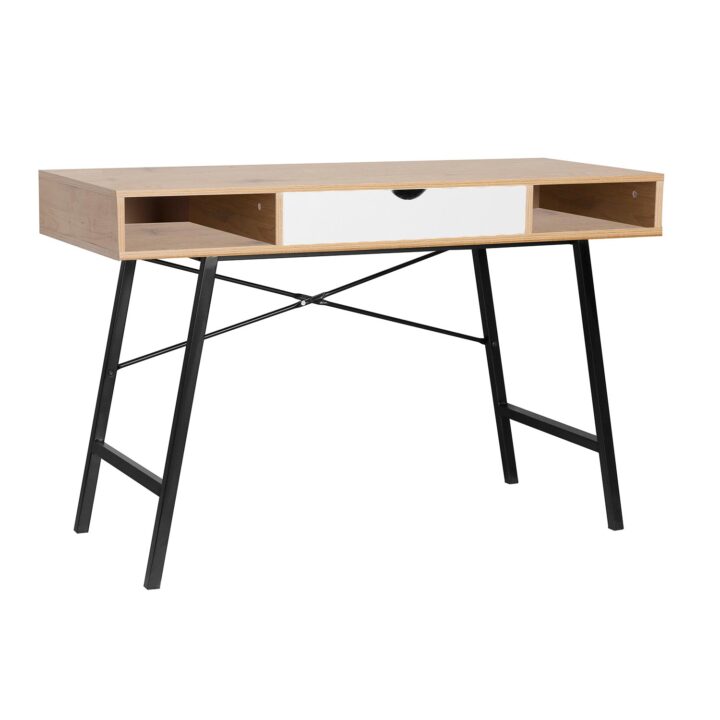Kirjutuslaud STUDY 120x48xH76cm, tamm/pruun Kirjutuslauad KAUP