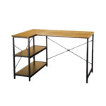 Kirjutuslaud HEDVIG 120x80xH76cm, tamm/must Kirjutuslauad KAUP