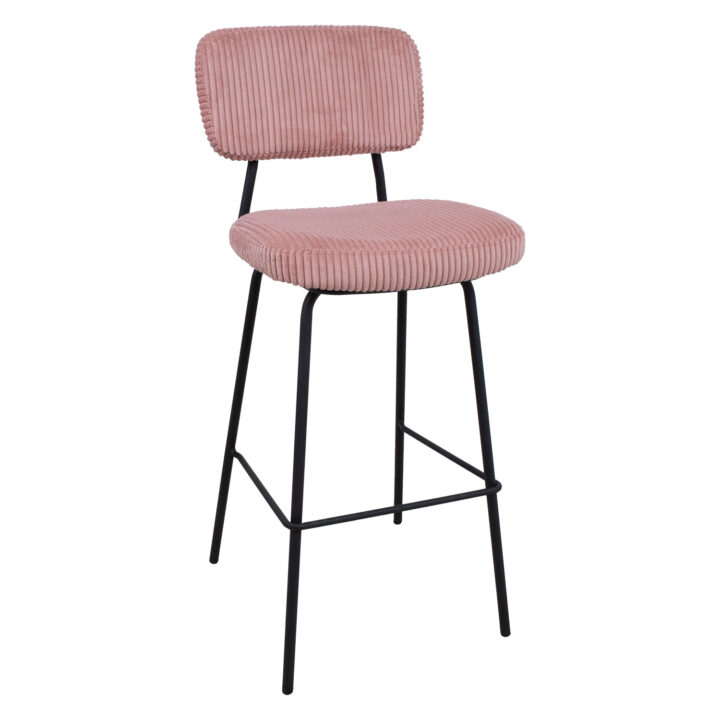 Baaritool KEIU 46x49xH107cm, helebeež velvet Baaripukid ja baaritoolid Baaripukid ja baaritoolid