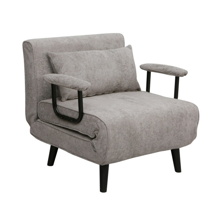 Tugitool-voodi HANNES 76,5x84xH81cm, hall Elutoamööbel