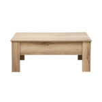 Diivanilaud HANNES 100x50xH42cm, rustik melamiin Elutoamööbel