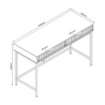 Kirjutuslaud HELVE 120x48xH76cm Kontorimööbel