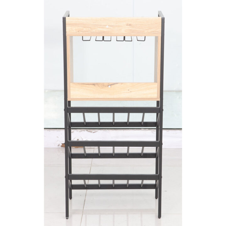 Veiniriiul HANNES 51x30xH108cm, rustik melamiin Söögituba