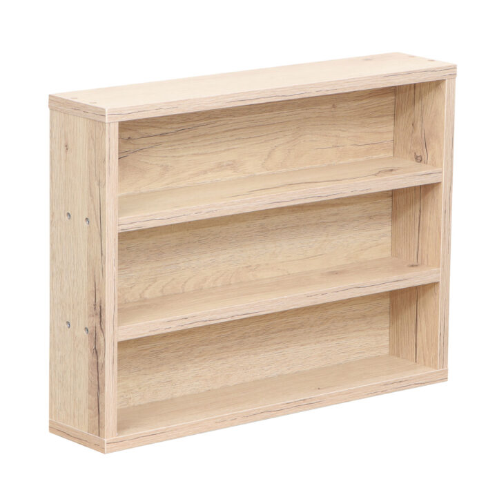 Riiul LESTER 48x10xH36cm, hele melamiin Elutoamööbel